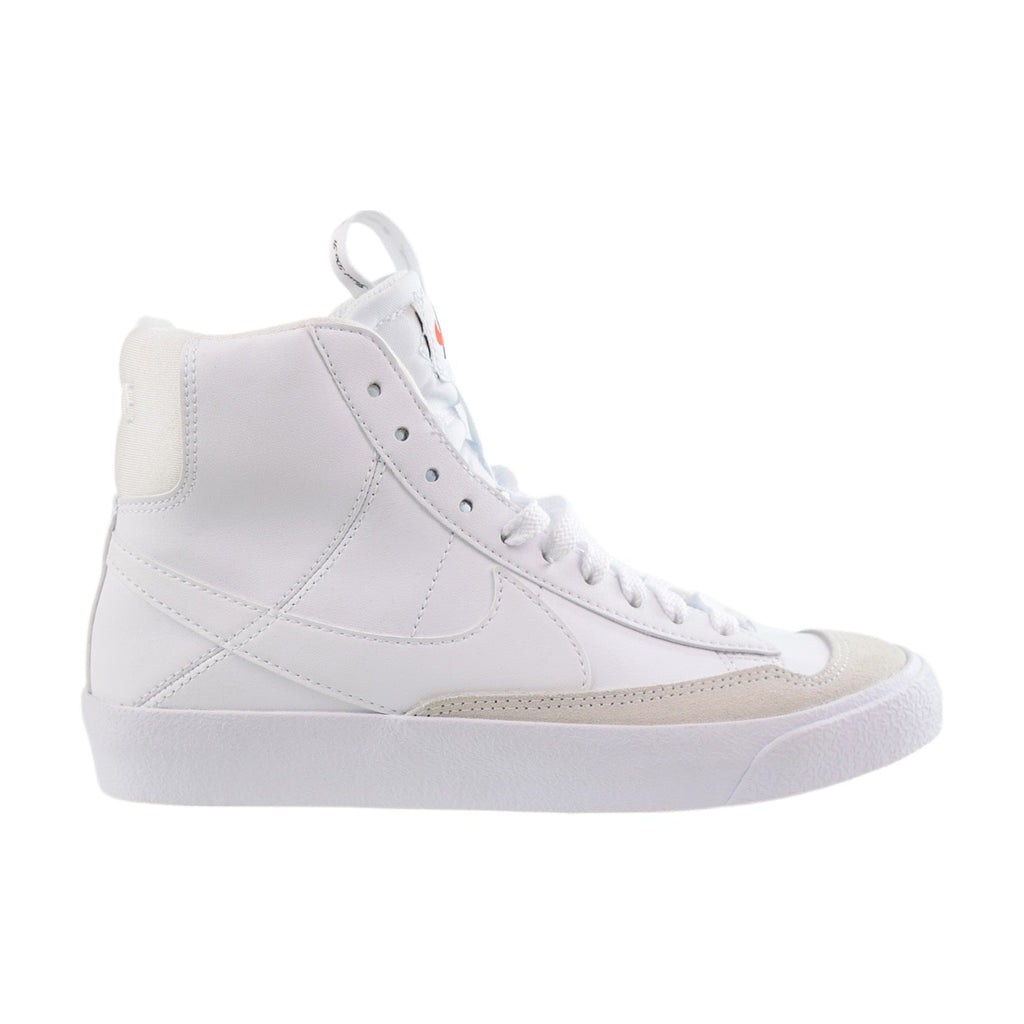 Nike Blazer Mid 77 SE (GS) Big Kid's Shoes White-Black 