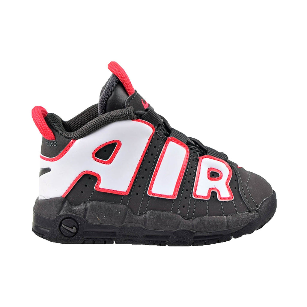 Nike Air More Uptempo (TD) Toddlers' Shoes Medium Ash-Black-Siren Red-White