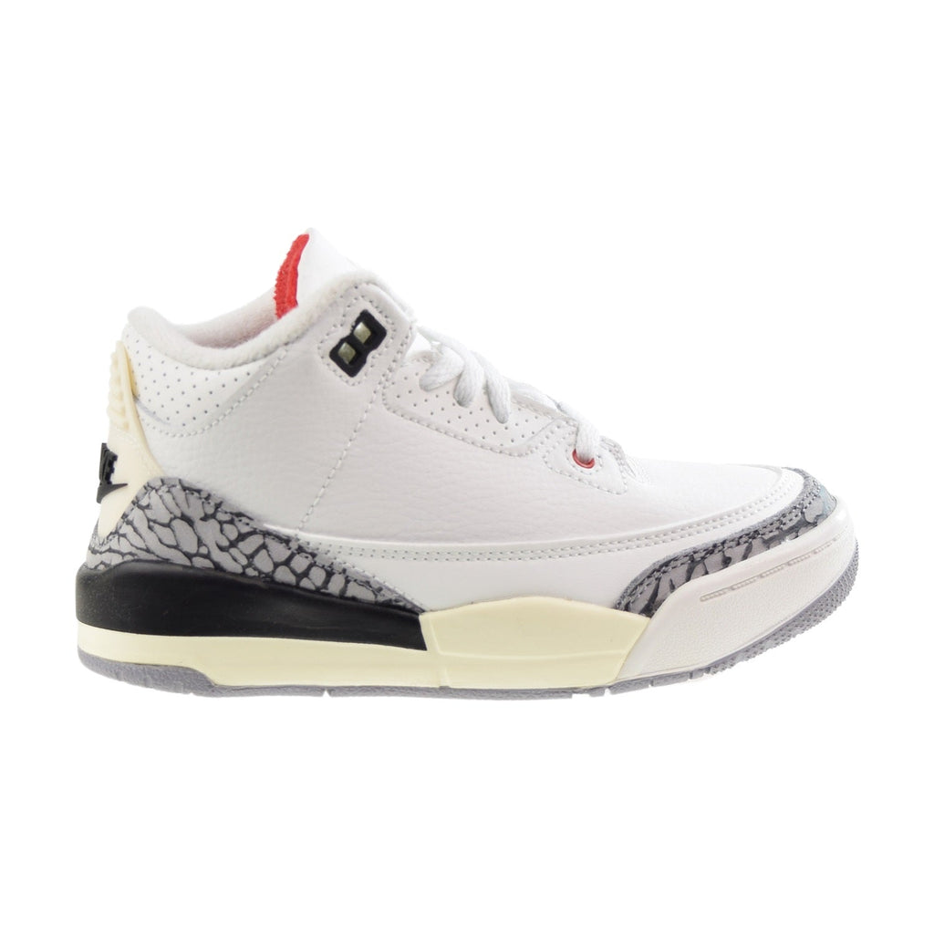 Jordan Retro 3 (GS) "Reimagined" Big Kids' Shoes White-Cement 