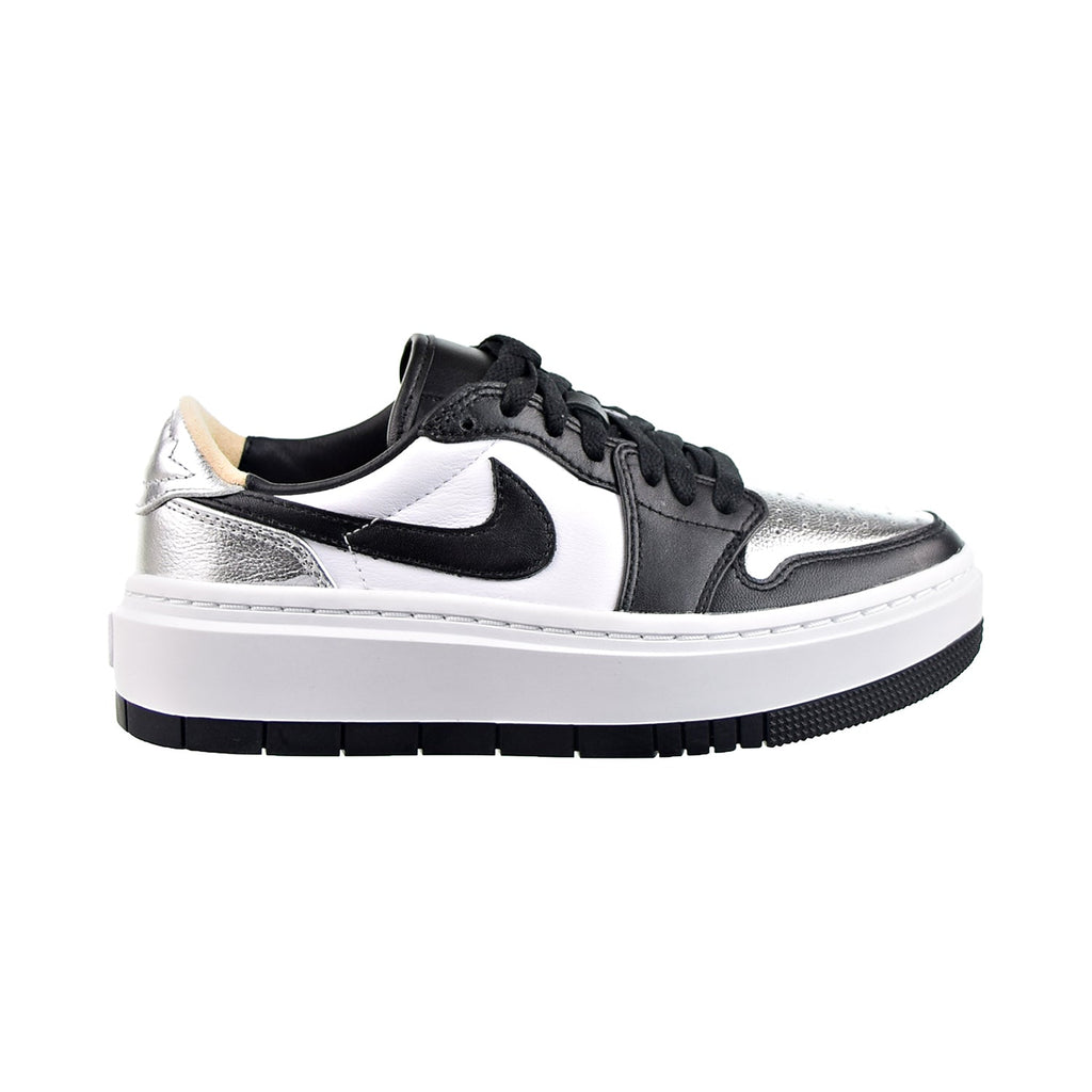 Air Jordan 1 Elevate Low Women's Shoes Metallic Silver-Black