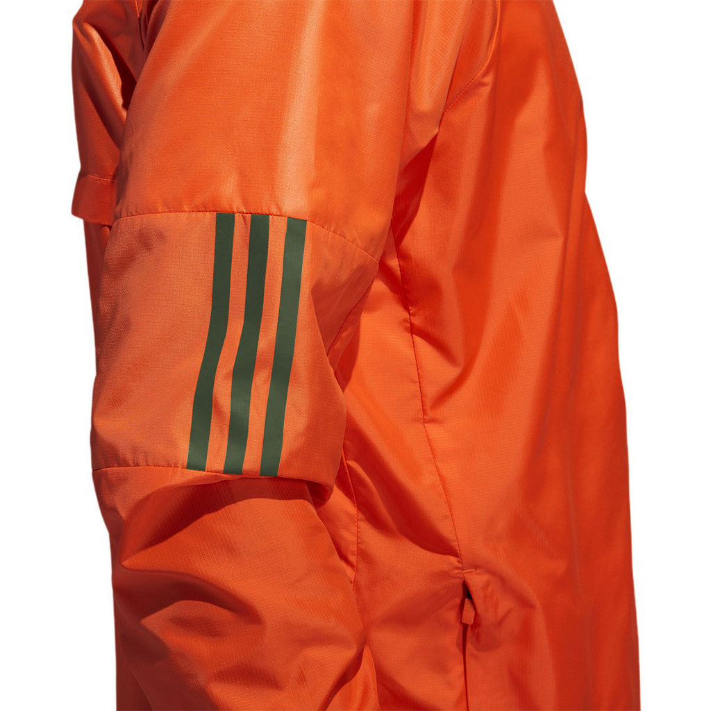 Adidas Men s Wind Full Zip Jacket Orange Sports Plaza NY