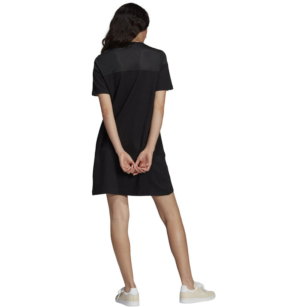 Adidas Originals Drapey Silhouette Womens T-Shirt Dress Black – Sports  Plaza NY