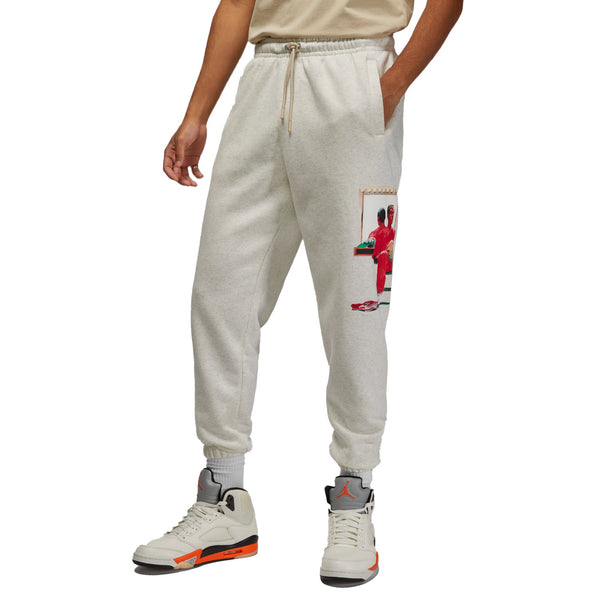 Jordan Artist Series by Jacob Rochester Men's Pants Oatmeal Heather-Sail