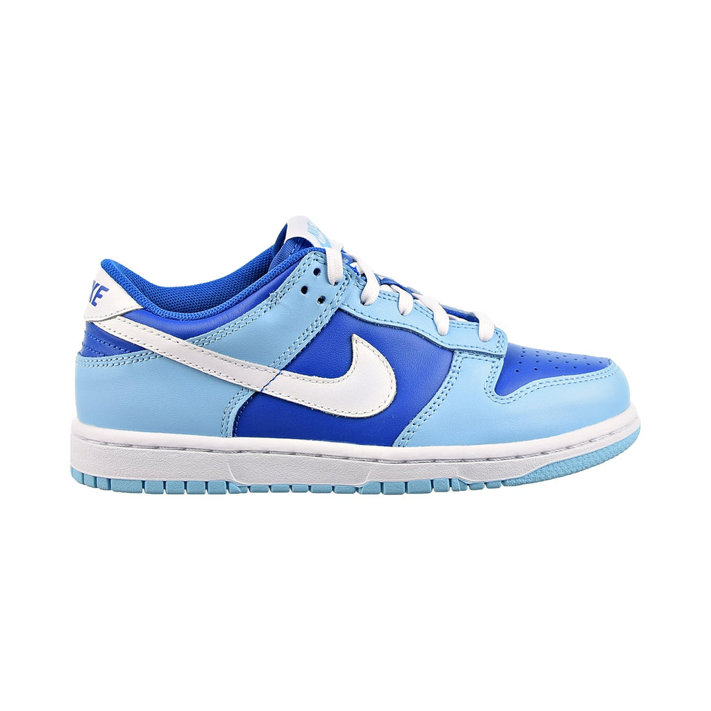 Nike Dunk Low Retro QS (PS) Little Kids' Shoes Flash-Argon Blue