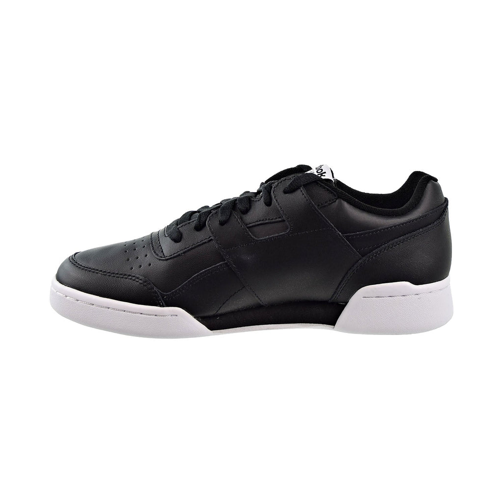 Reebok Workout Plus Men s Shoes Black White dv4314 Size 10