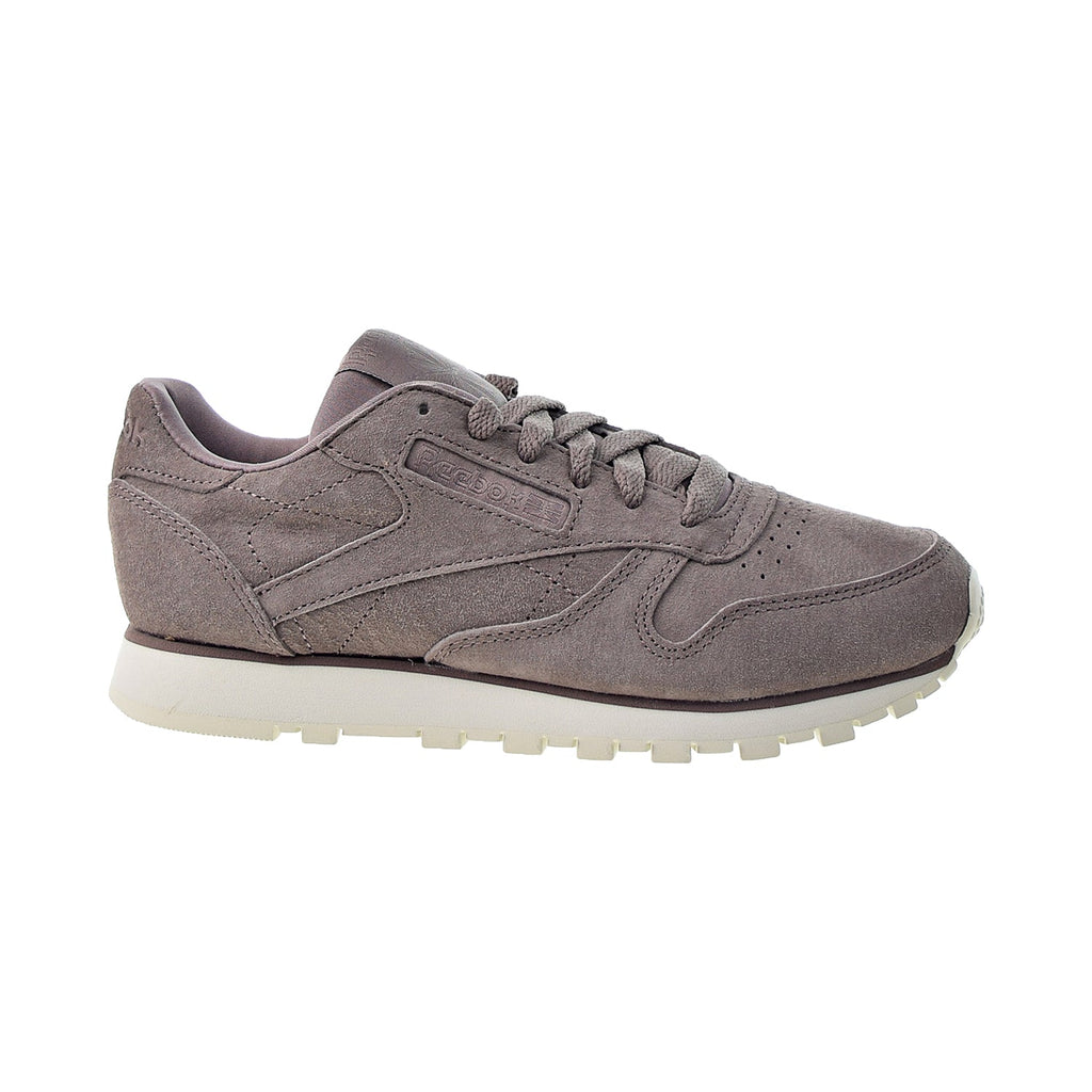 Reebok Classic Leather Nubuck Women s Shoes Sandy Taupe Chalk Sandy Taupe Chalk 10.5