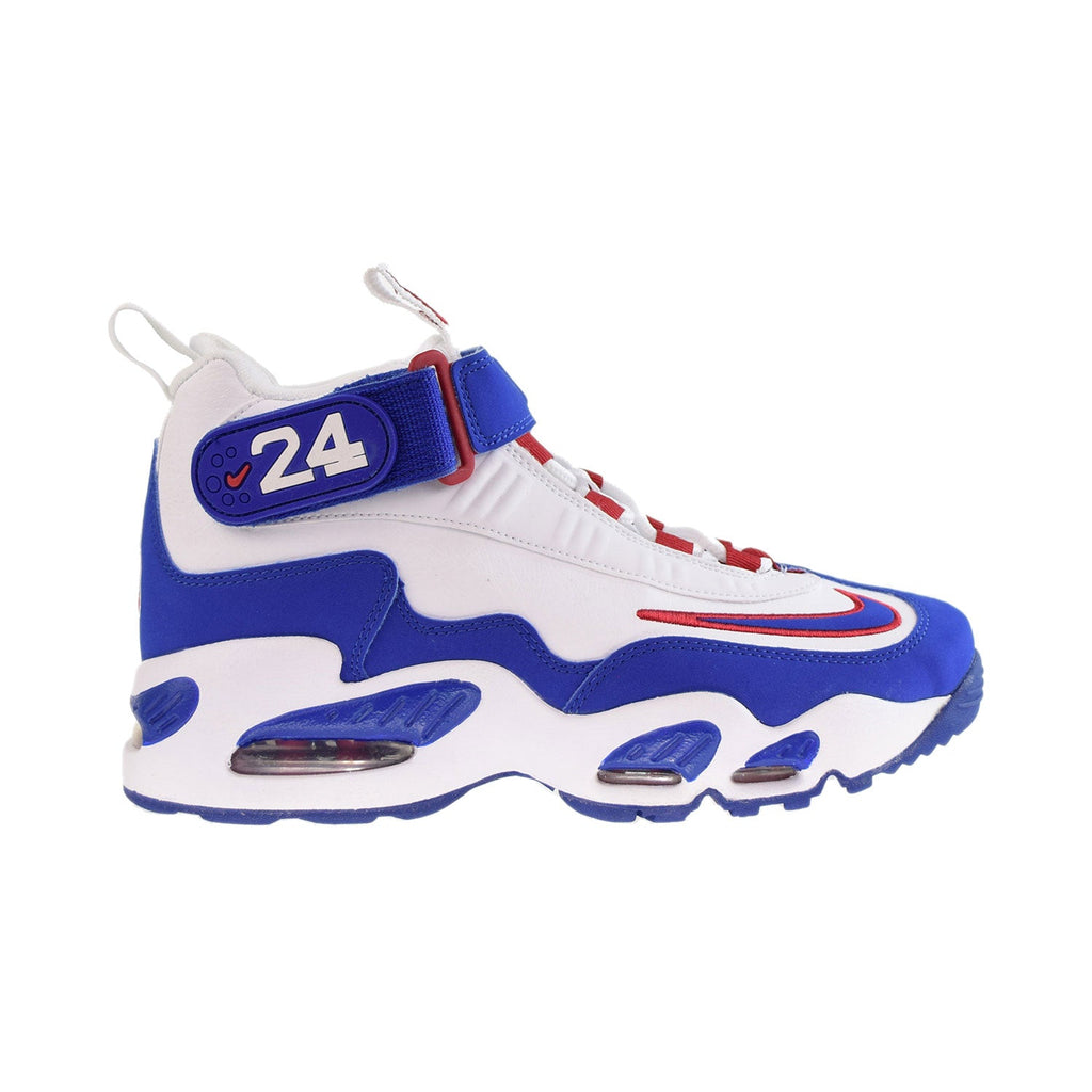 Nike Air Griffey Max 1 GS Big Kids Shoes White Gym Red Old Royal Sports Plaza NY