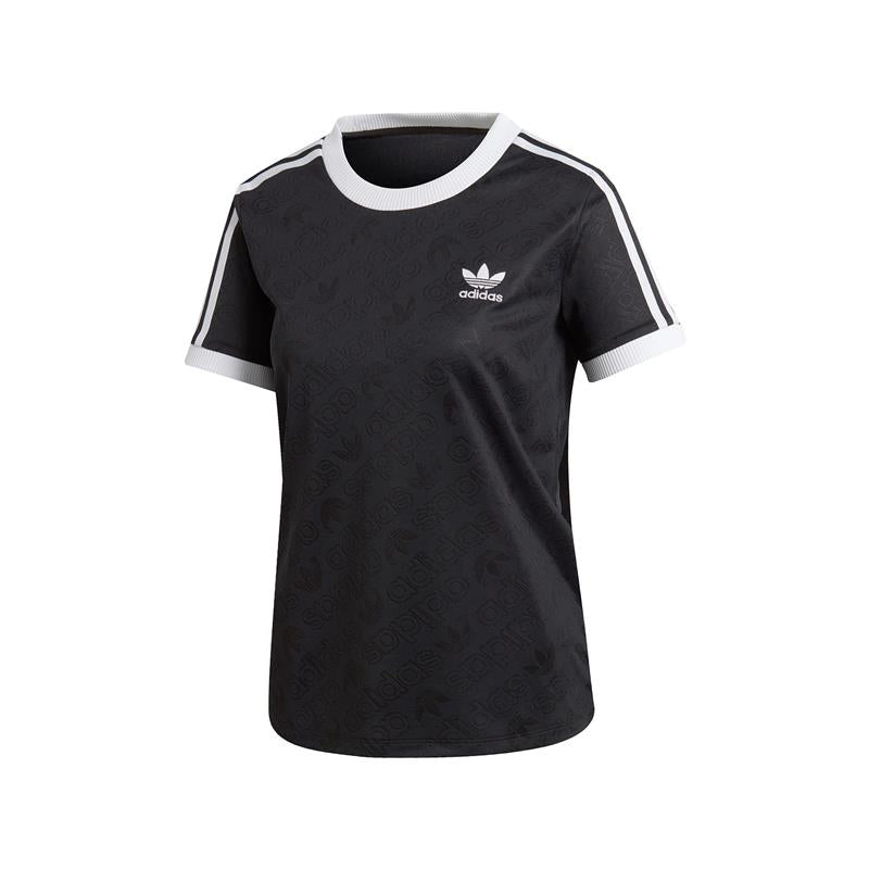 Adidas Women's Originals 3-Stripes Tee Black