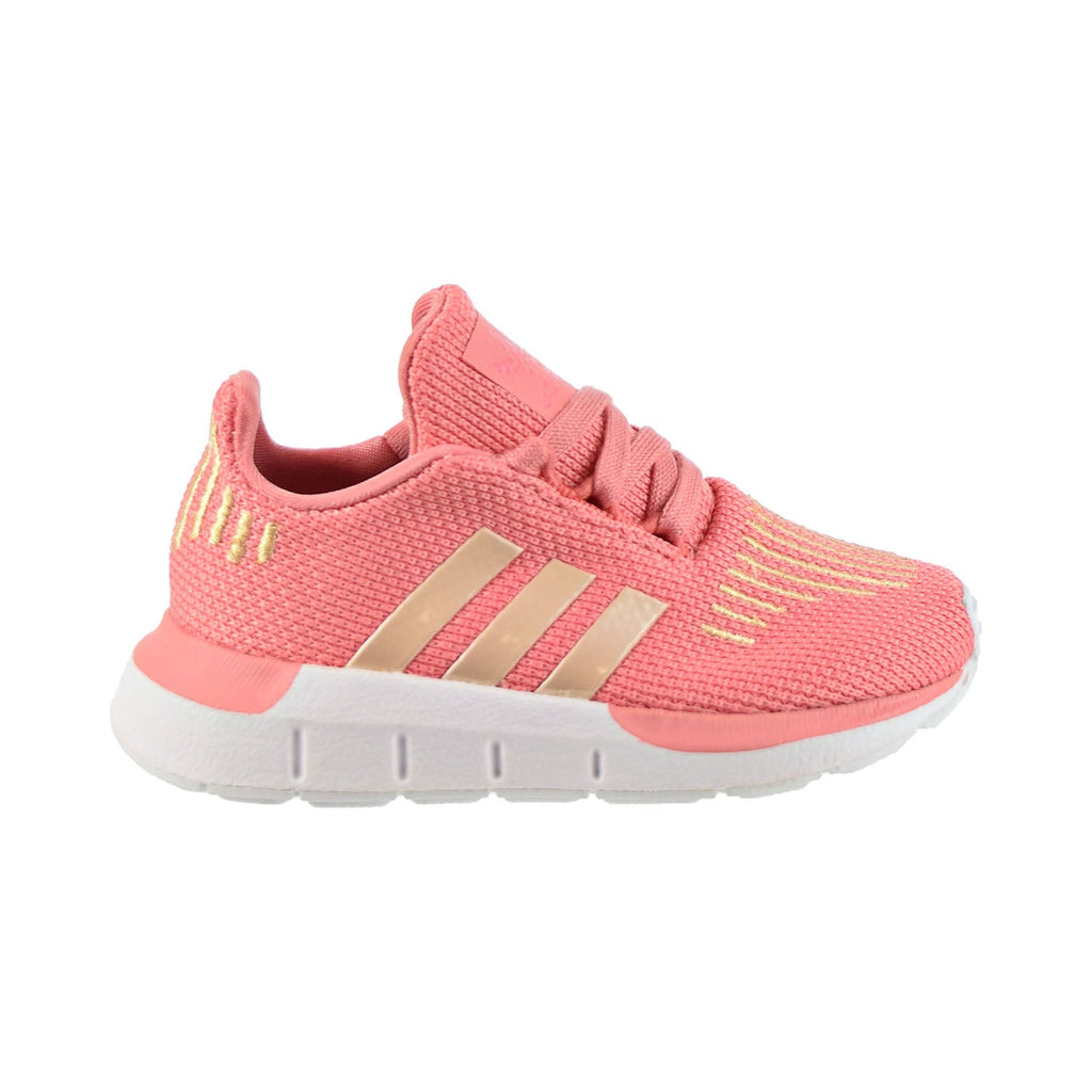 Adidas Swift Run I Toddler Shoes Tactile Rose/Copper Metalic/Core Black