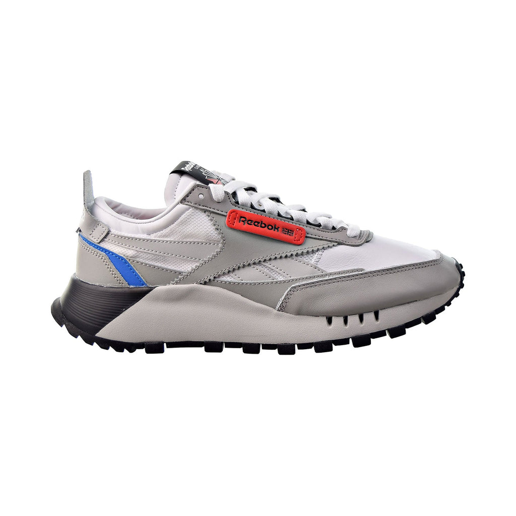 Reebok Classic Leather Legacy Men's Shoes Stark Grey-White-Instinct Red