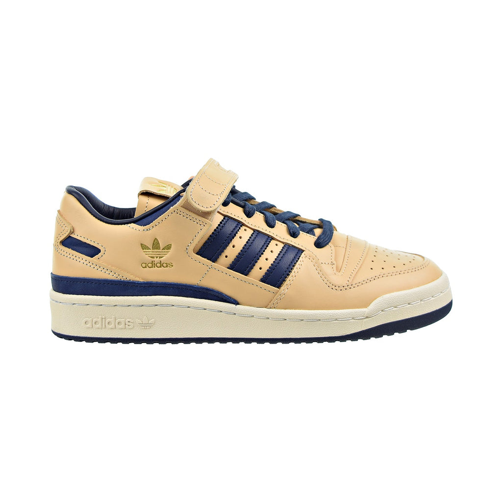 Adidas Forum 84 Low Blue Thread Men's Shoes Beige-Blue