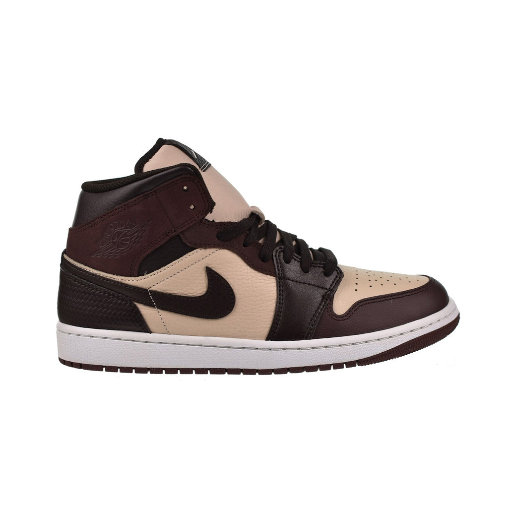 Air Jordan 1 Mid SE "Paris YMCA" Men's Shoes Velvet Brown-Sanddrift