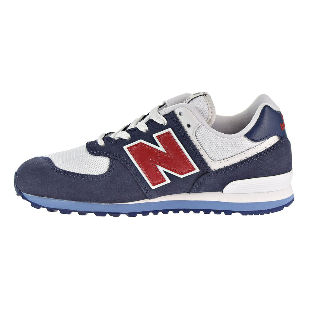 New balance 574 blue and red hotsell