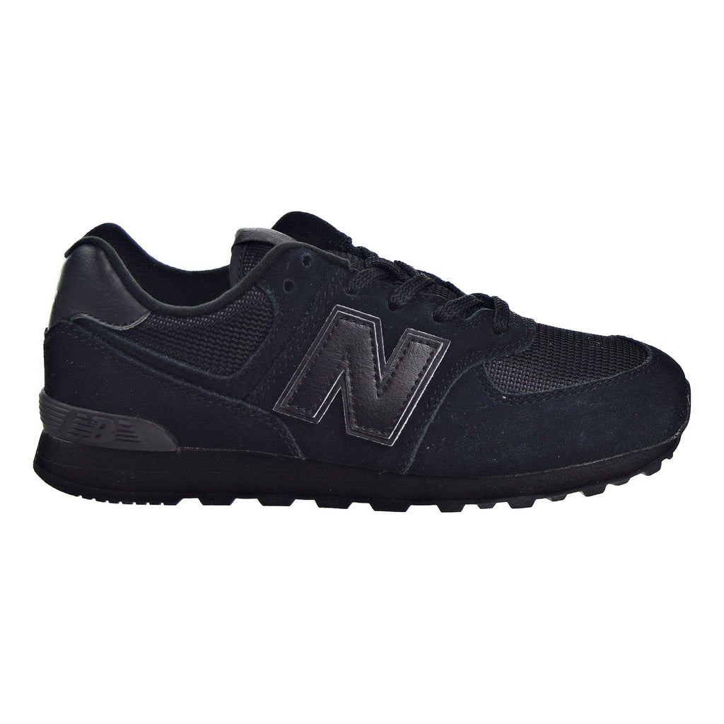 New Balance 574 Core Big Kid's Shoes Black/Black