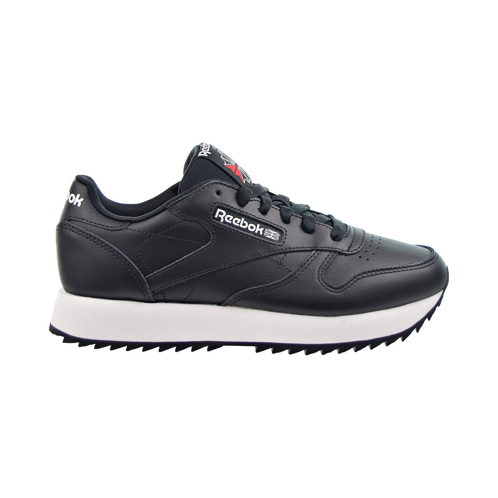 Reebok Women s Classic Leather Ripple Shoes Color Black US 10