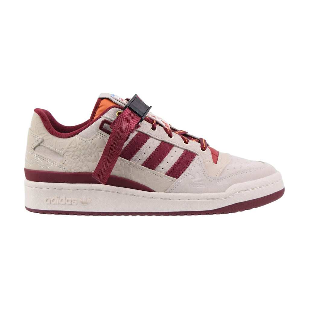 Adidas Forum Low Lunar New Year Men's Shoes Chalk White-Core Burgundy