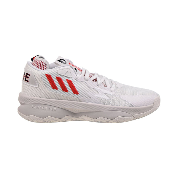 Adidas Dame 8 "Dame Time" Men's Shoes White-Black-Red