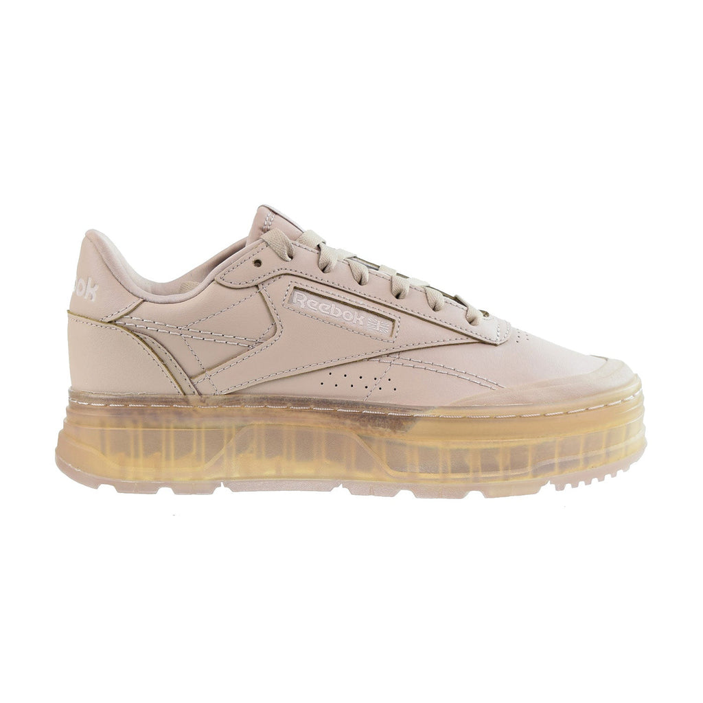 Reebok Club C Double Geo Women s Shoes Modern Beige Sports Plaza NY