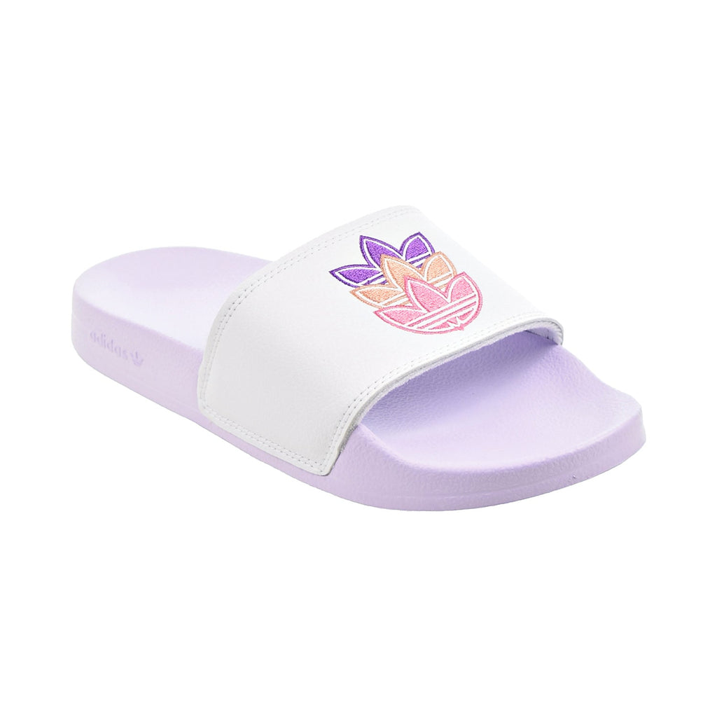 Adidas Adilette Lite Women's Slides Cloud White-Purple Tint-Rose Tone