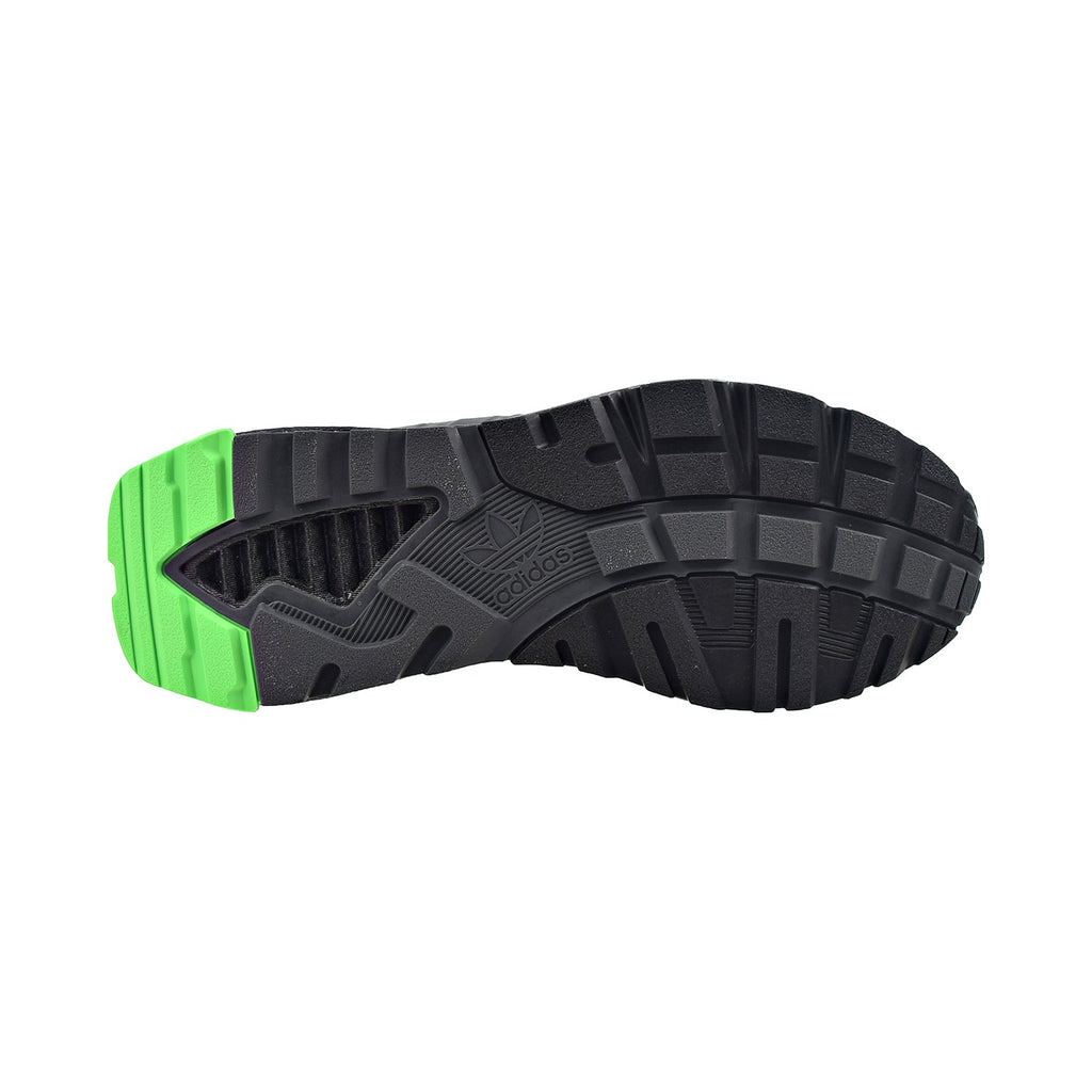 Adidas ZX 1K Boost Men's Shoes Grey Six-Screaming Green-Core Black 