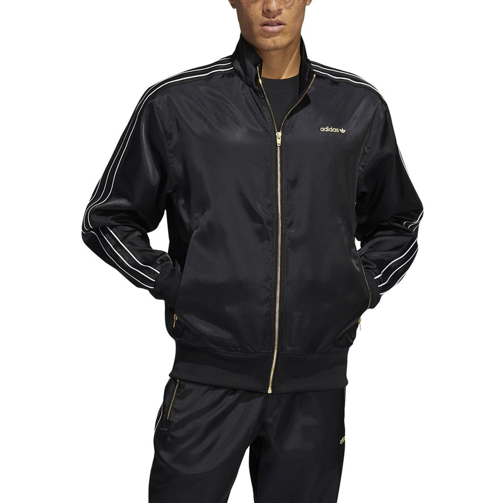 Adidas SPRT Firebird Satin Men's Track Jacket Black