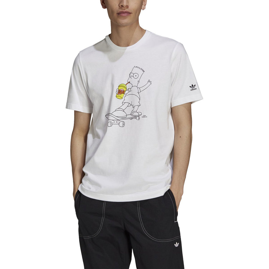 Adidas Simpsons Squishee Men's Tee White