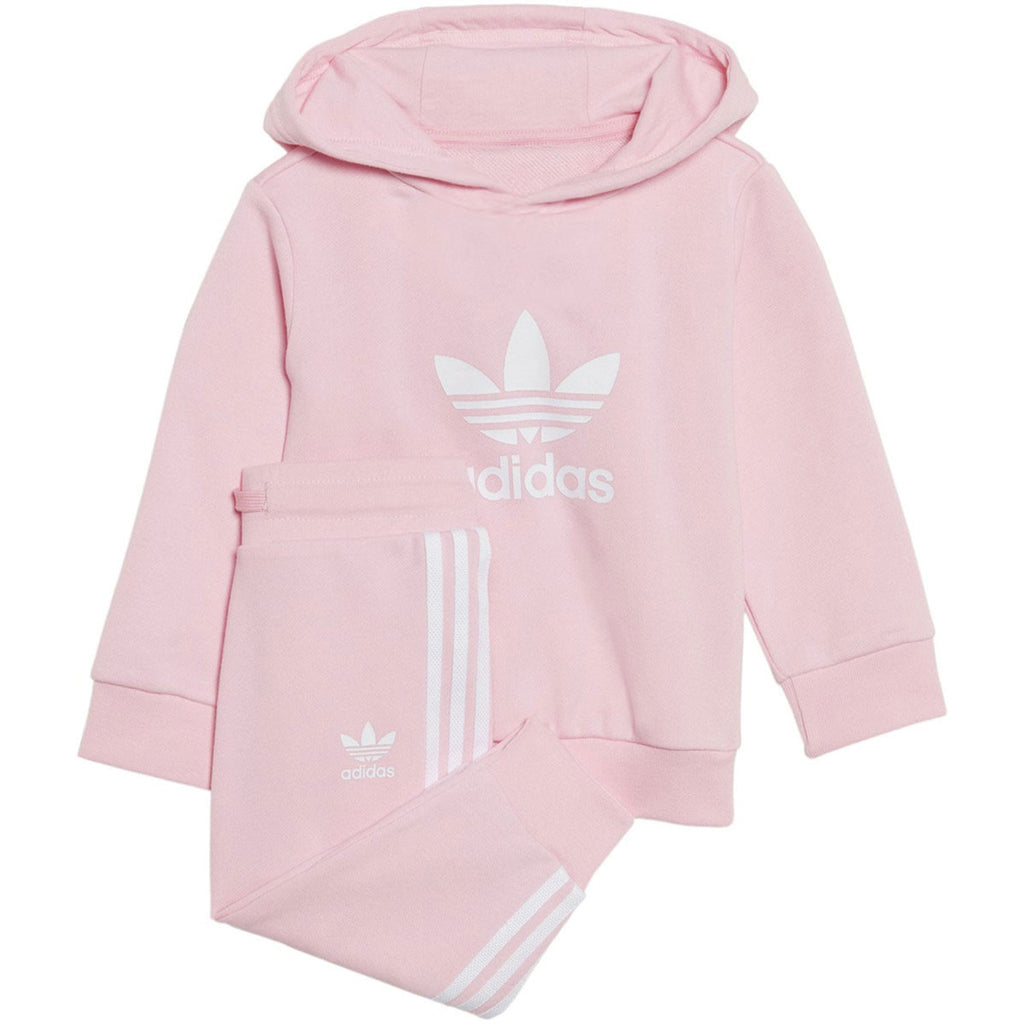 Adidas white and pink hoodie best sale