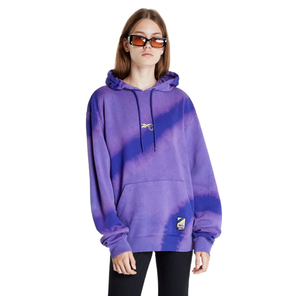 Reebok Smiley Pull over Men's Hoodie Bold Purple