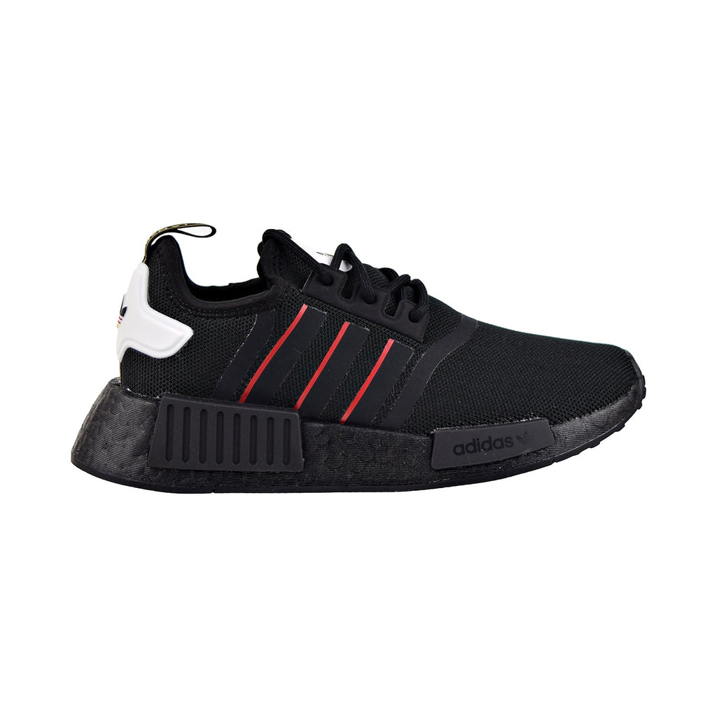 Adidas NMD_R1 Big Kids' Shoes Core Black-Cloud White-Team Power Red