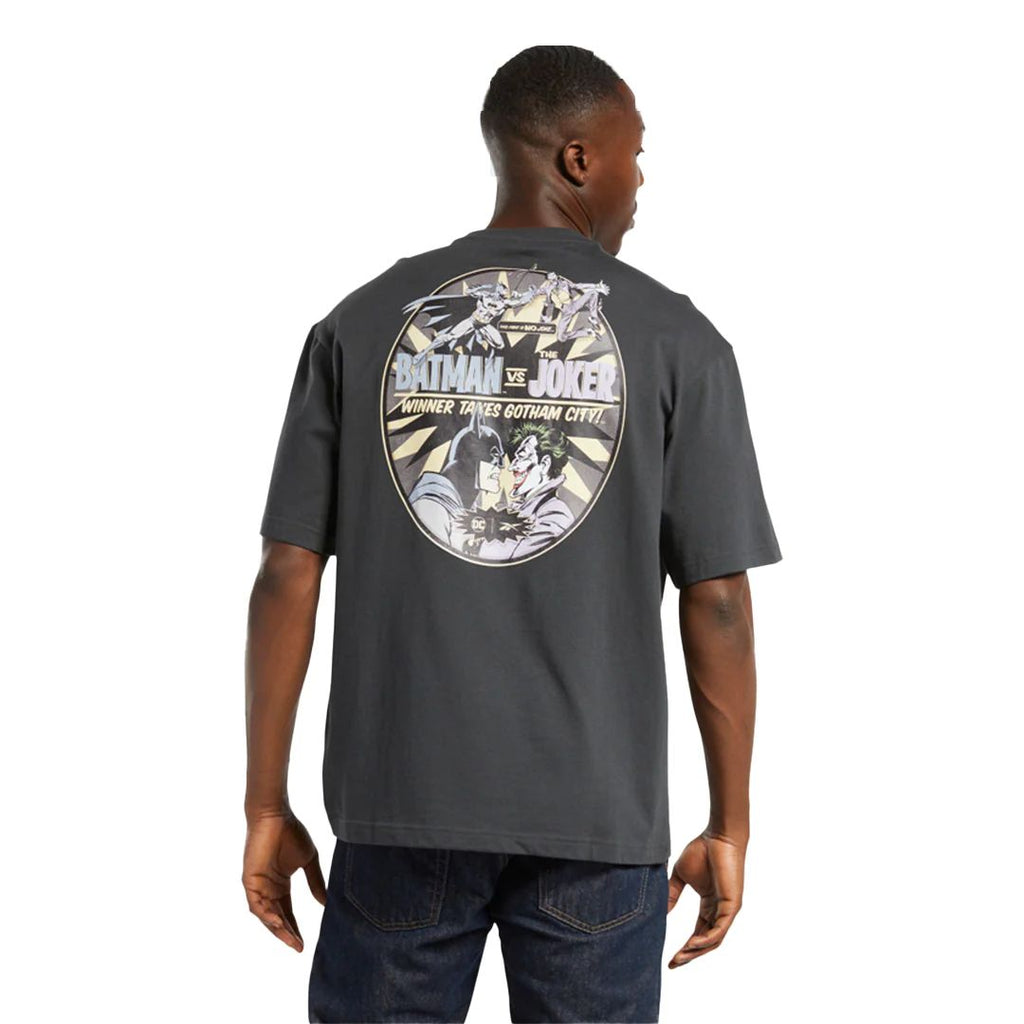 Reebok x DC Batman vs The Joker Men's T-Shirt Grey