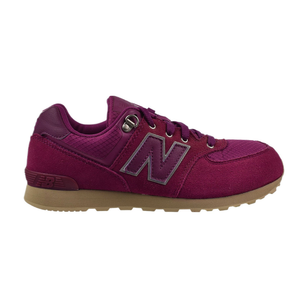 New Balance 574 Big Kid's Shoes Magenta