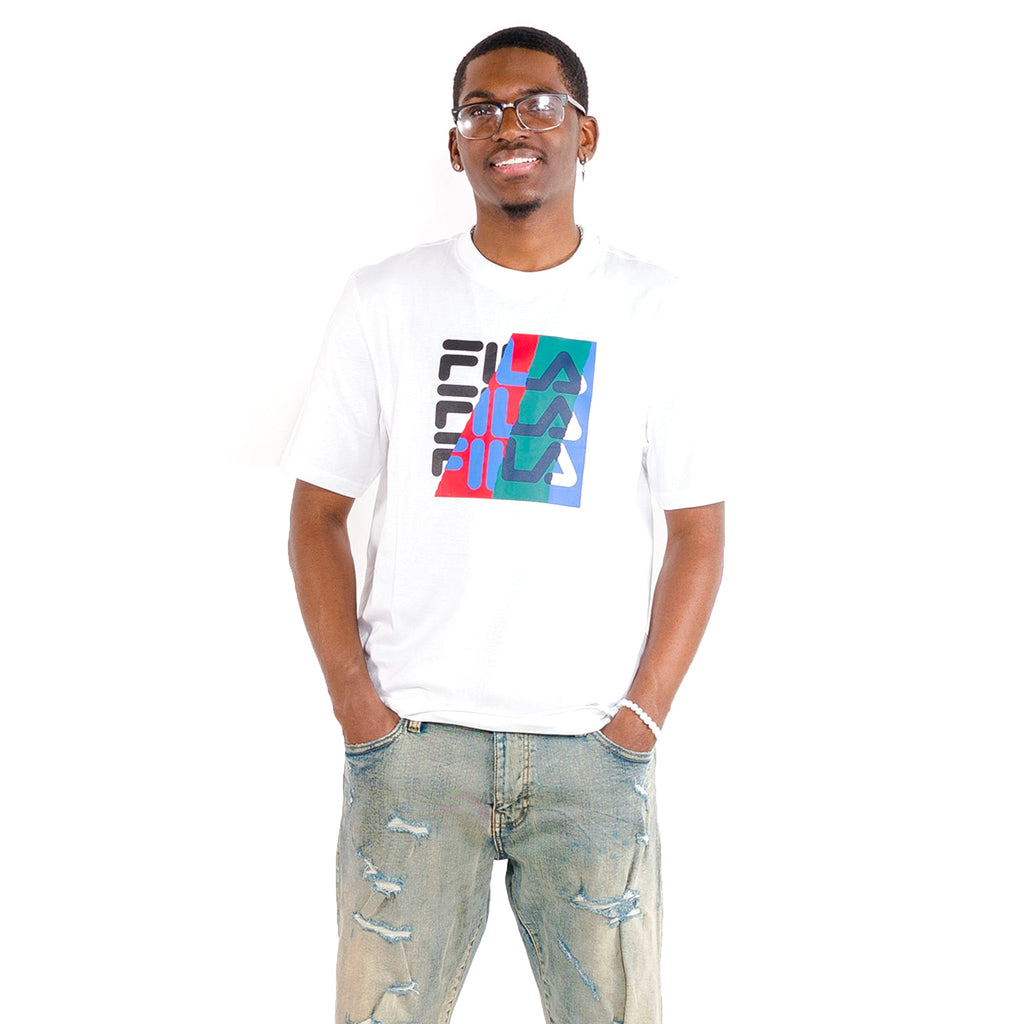 Fila Valdez Men's T-Shirt White-Multi