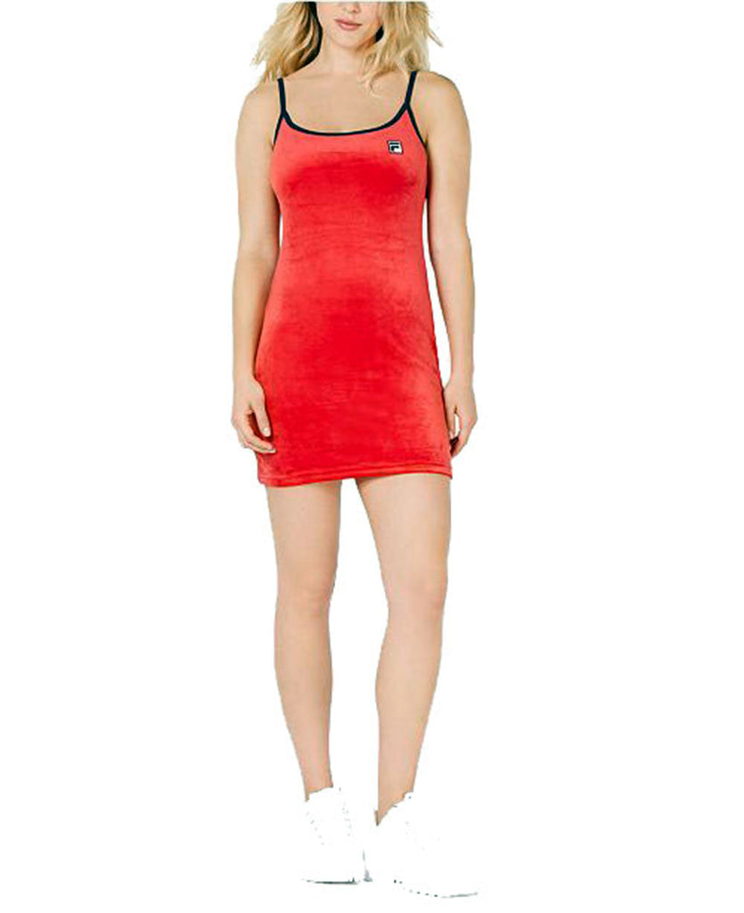 Fila Women s Dylana Cami Bodycon Dress Red