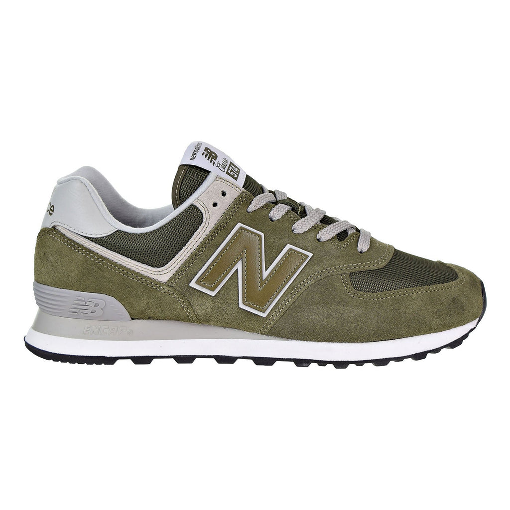 New balance 574 sport olive opens suede