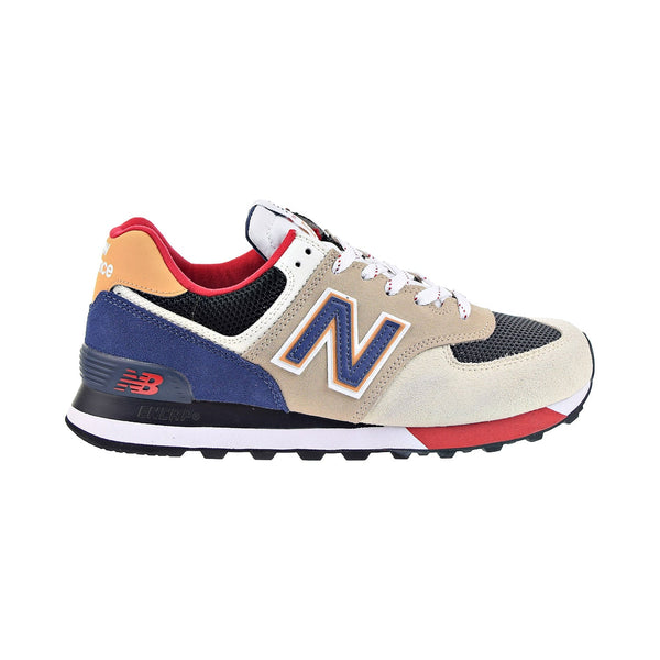 New Balance 574 Men's Shoes Tan/Blue