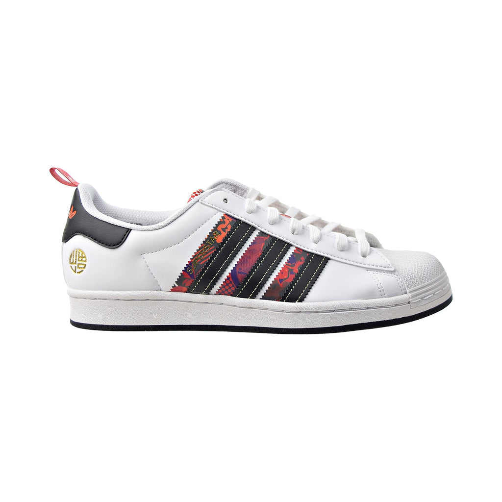 Adidas Superstar Chinese New Year Men's Shoes White-Black-Scarlet