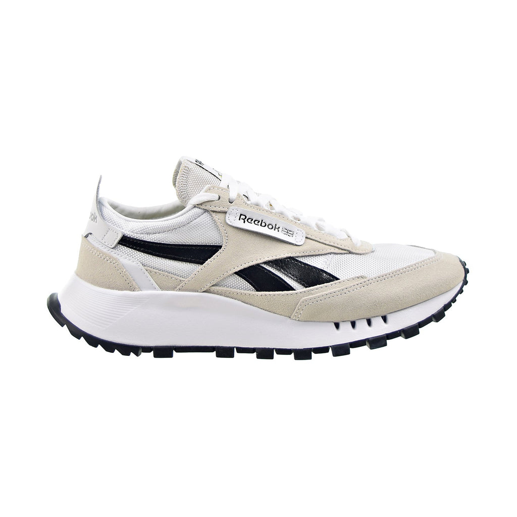 Reebok Classic Leather Legacy Men's Shoes Footwear White-Core Black-Acid Yellow