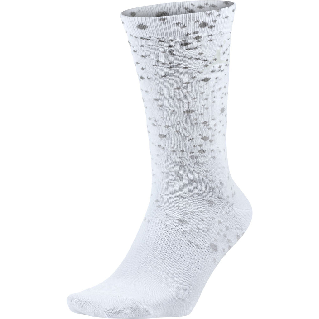 Jordan Jumpman Speckle Crew Men's Socks White/Grey