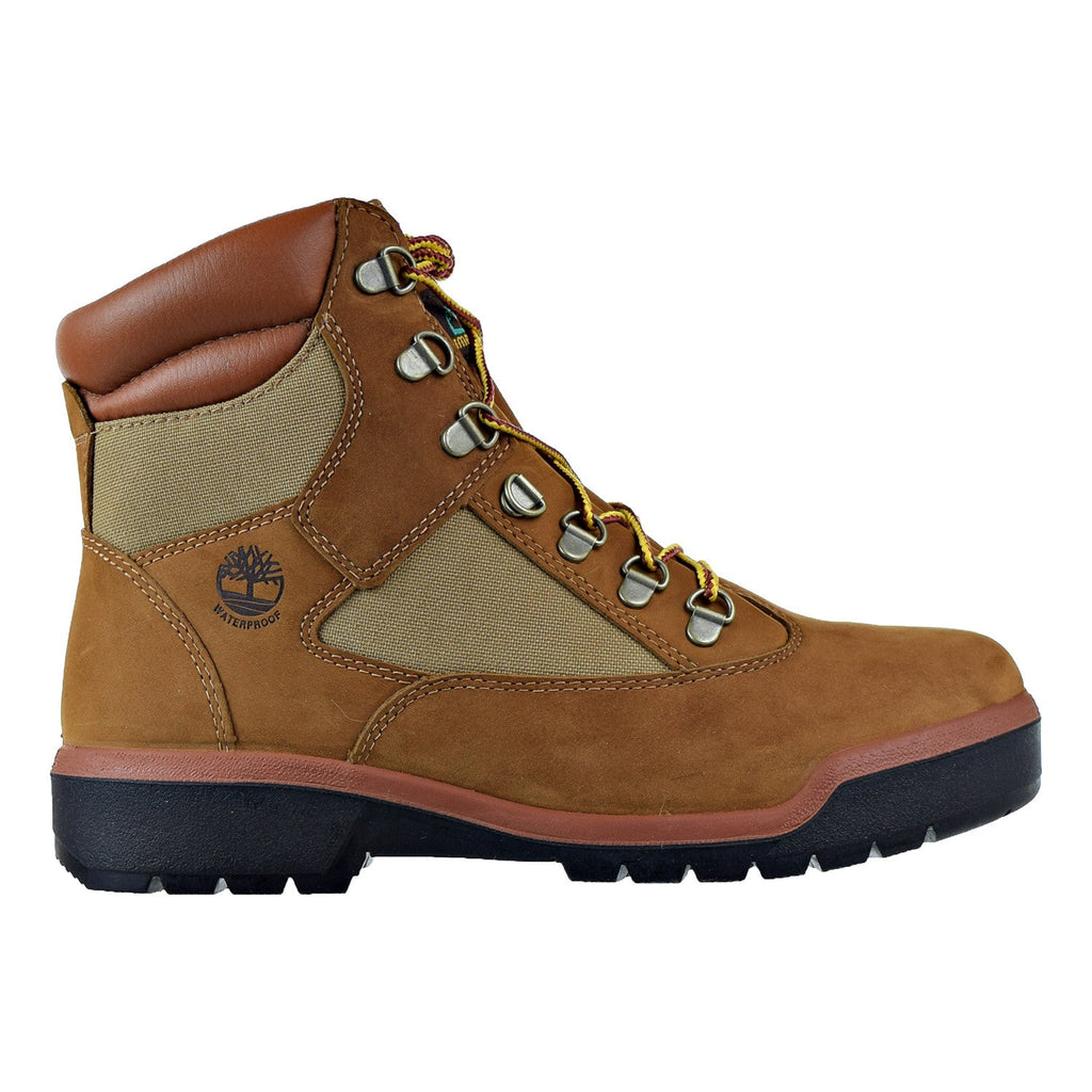 Timberland 6 Inch Waterproof Men's Field Boots Brown/Black