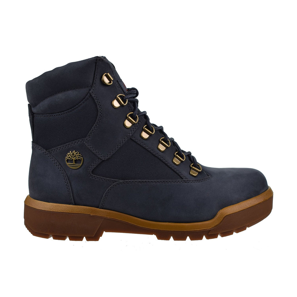 Navy blue timberland boots best sale