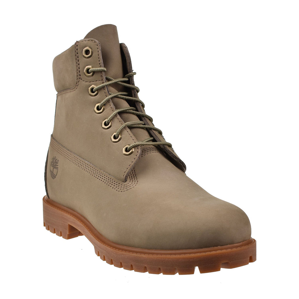 Light taupe timberlands best sale