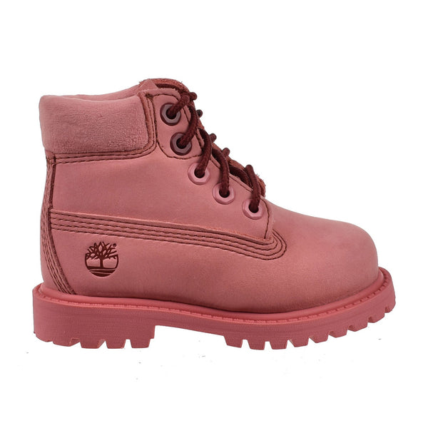 Timberland 6 Inch Premium Toddler Boots Medium Pink Nubuck 