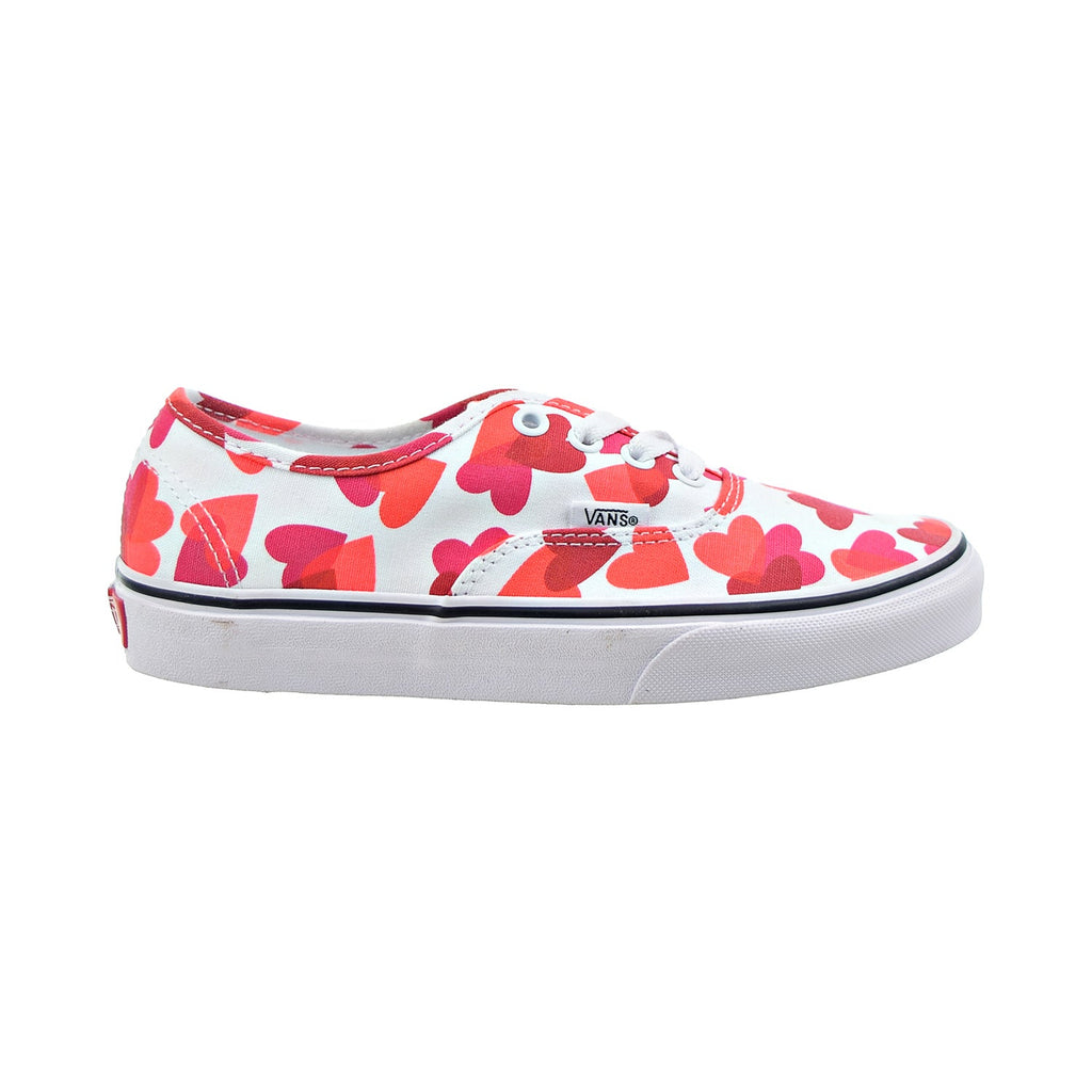 Vans Authentic "Valentine Hearts" Men's Shoes True White-Red