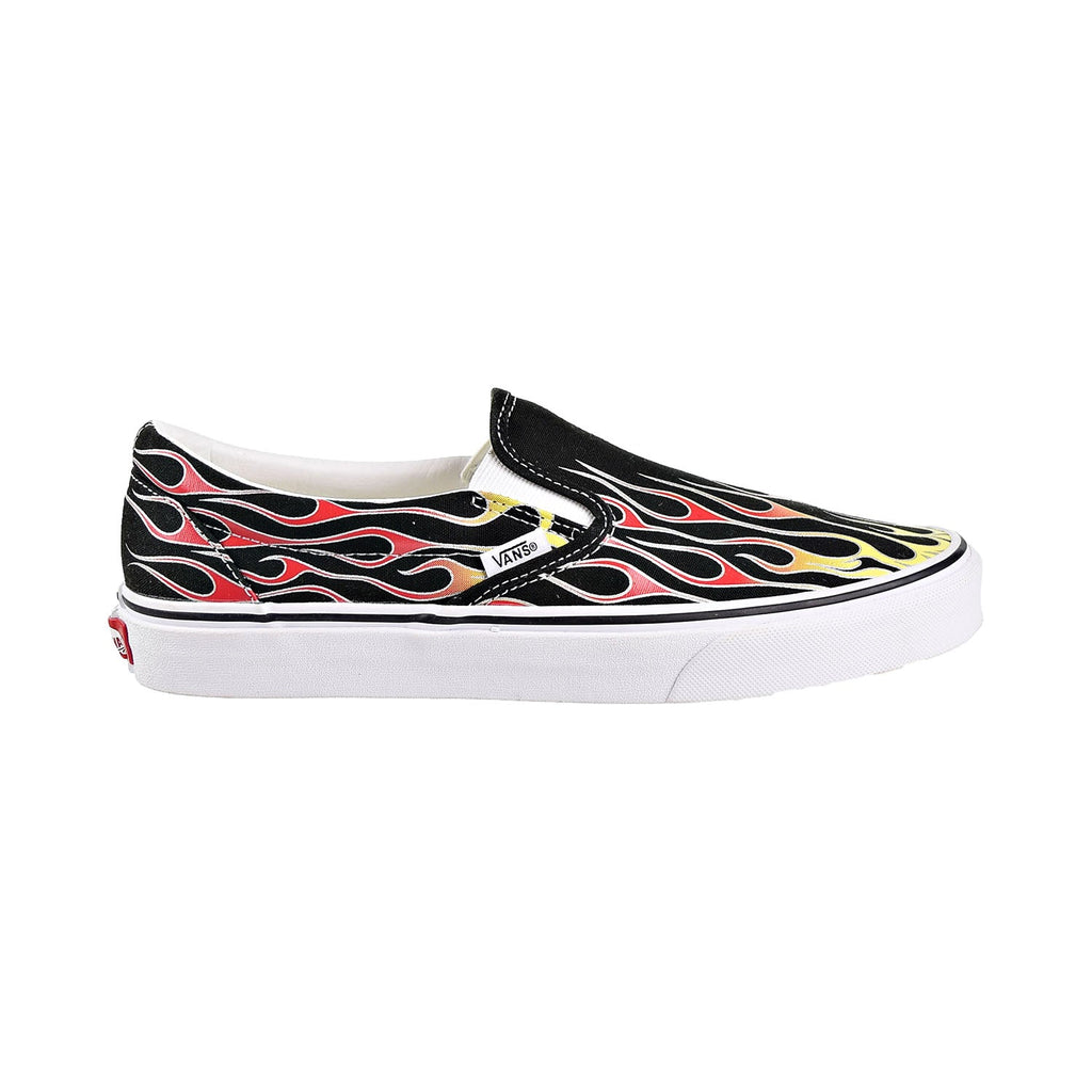 Vans Classic Slip-On Men's Shoes Flames-Black