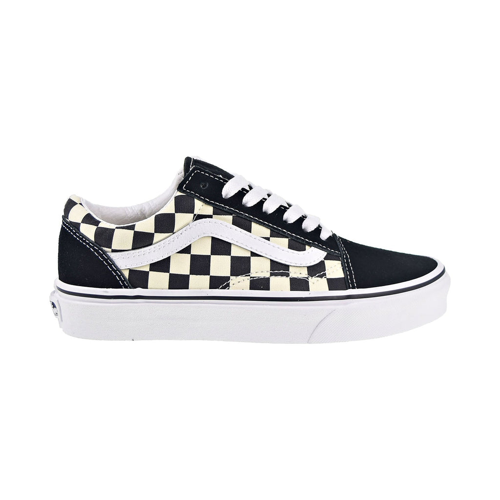 Vans Old Skool Primary Check Men's Shoes Black-White