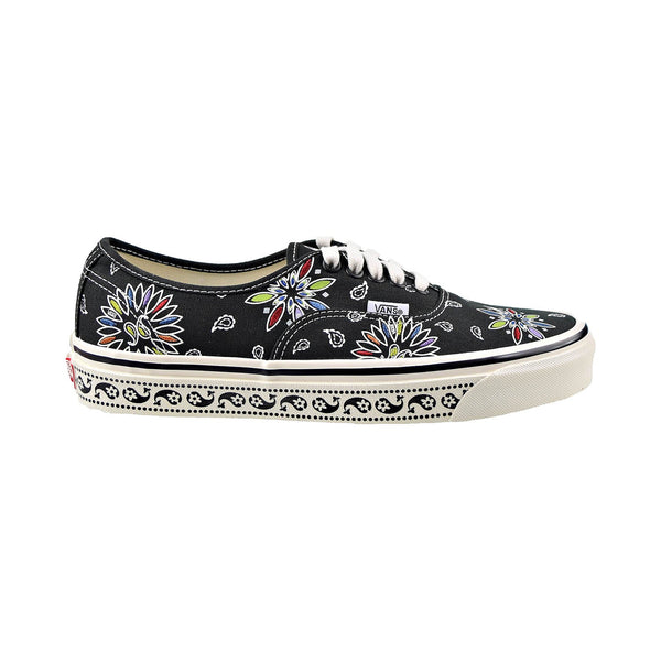 Vans Anaheim Paisley Authentic 44 DX Men's Shoes Black-White