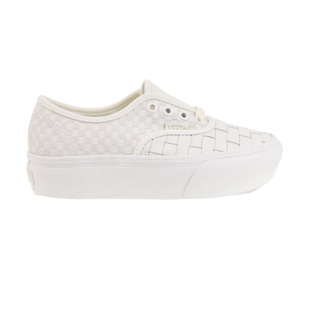 Vans Authentic Platform 2.0 Woven Men's Shoes White