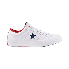 Converse One Star Ox Men s Shoes White Athletic Navy 160555C 6