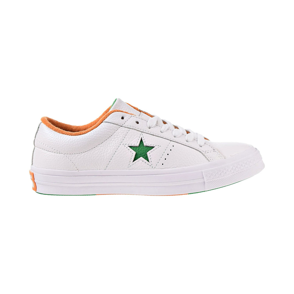 Converse one star white green hotsell