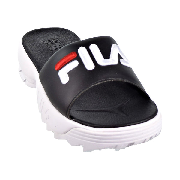 Fila Disruptor Bold Women's Slides Black/White/Red